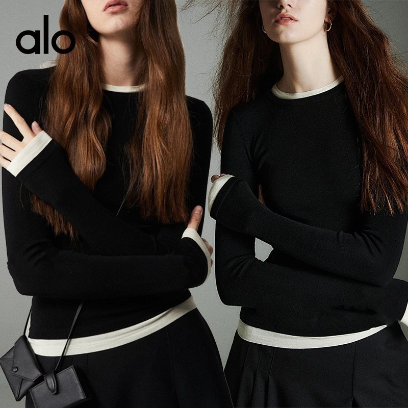 Alo Long Sleeve Yoga: Breathable Fit for Vinyasa & Layering