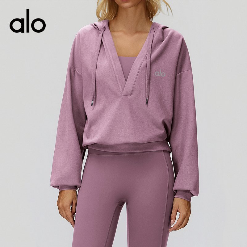 Alo tank yoga mauve