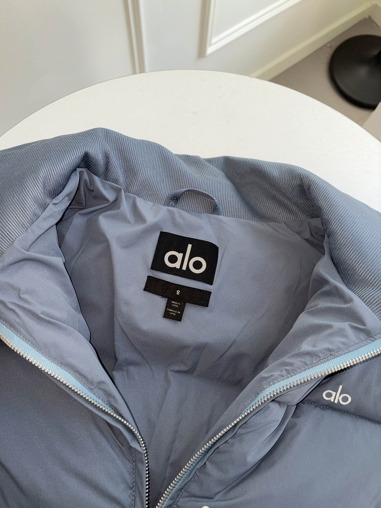 Alo jacket everyday blue yoga