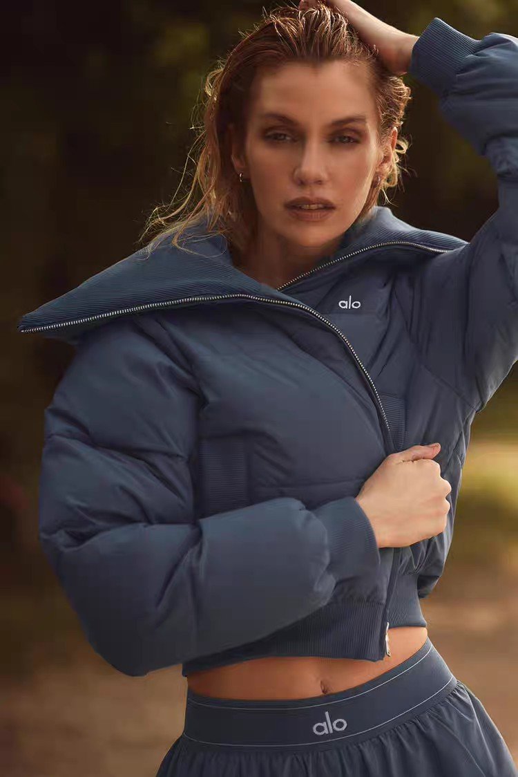 Alo jacket everyday blue yoga