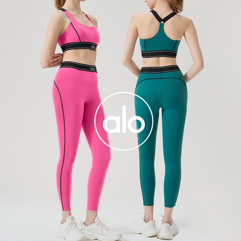 Alo Pink Sports Bra: High-Performance Yoga Support