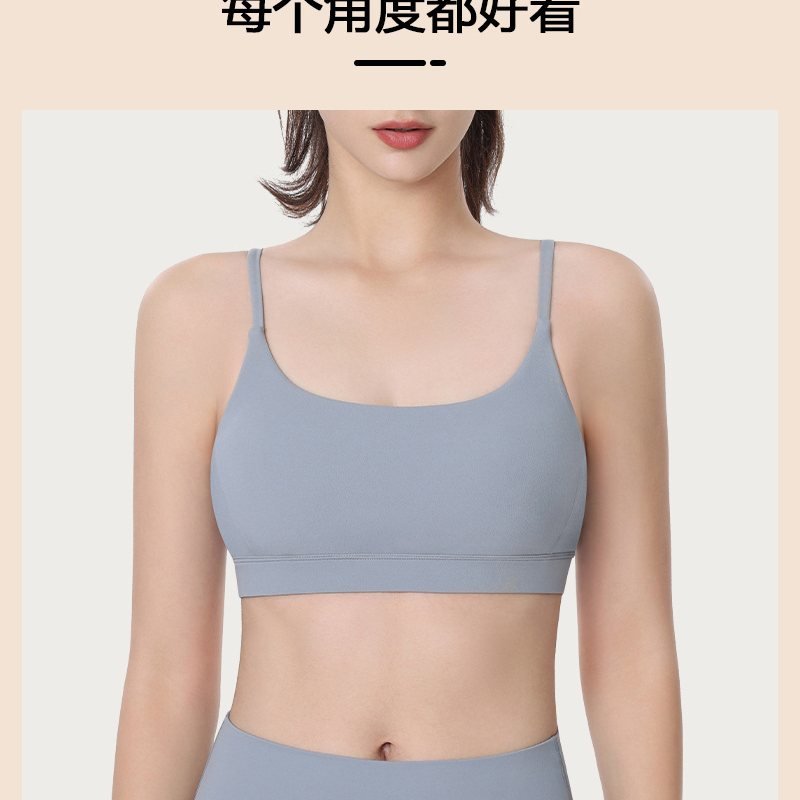 Lululemon sports bra yoga blue