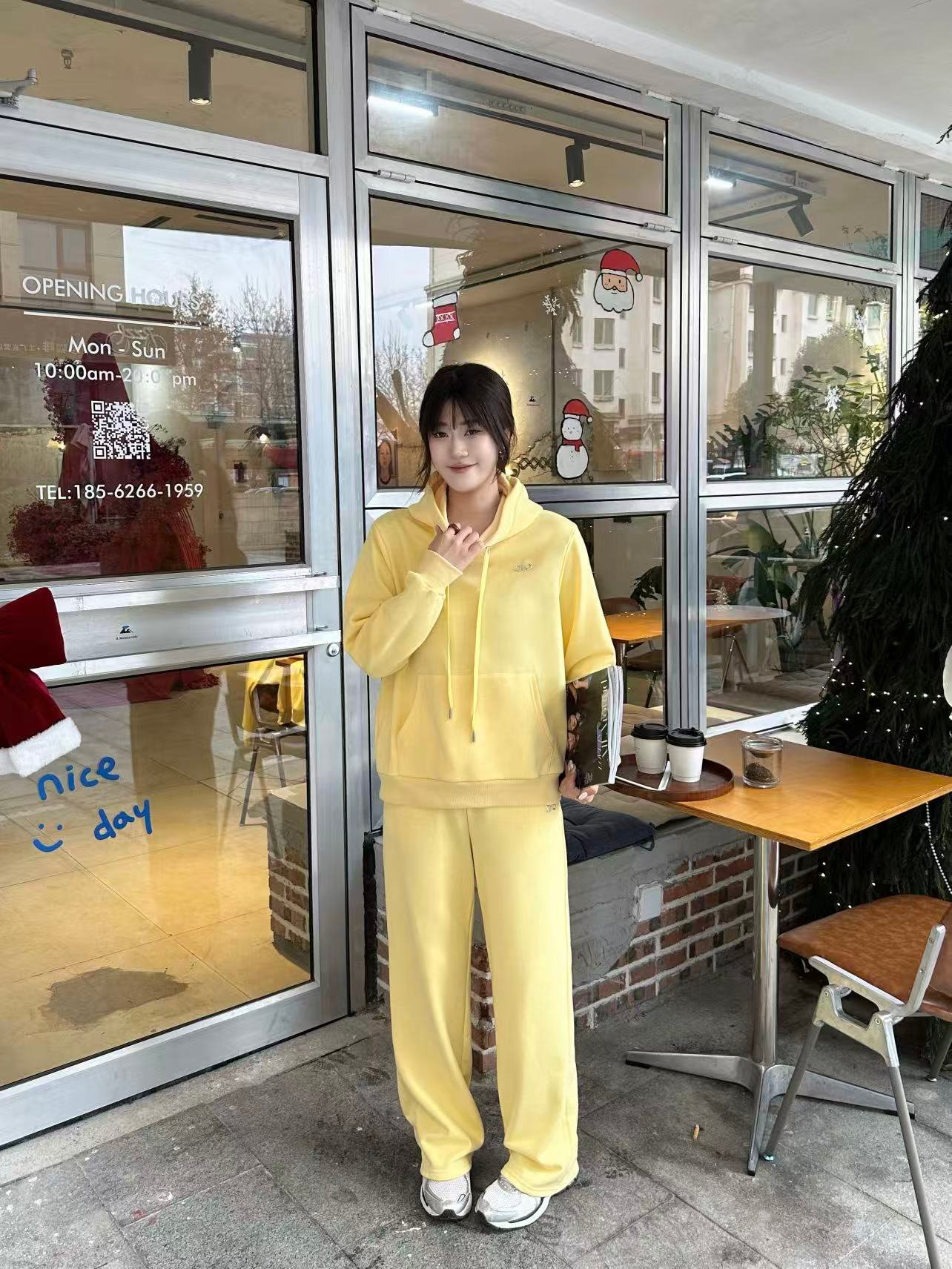 Alo Accolade set lounge yellow yoga