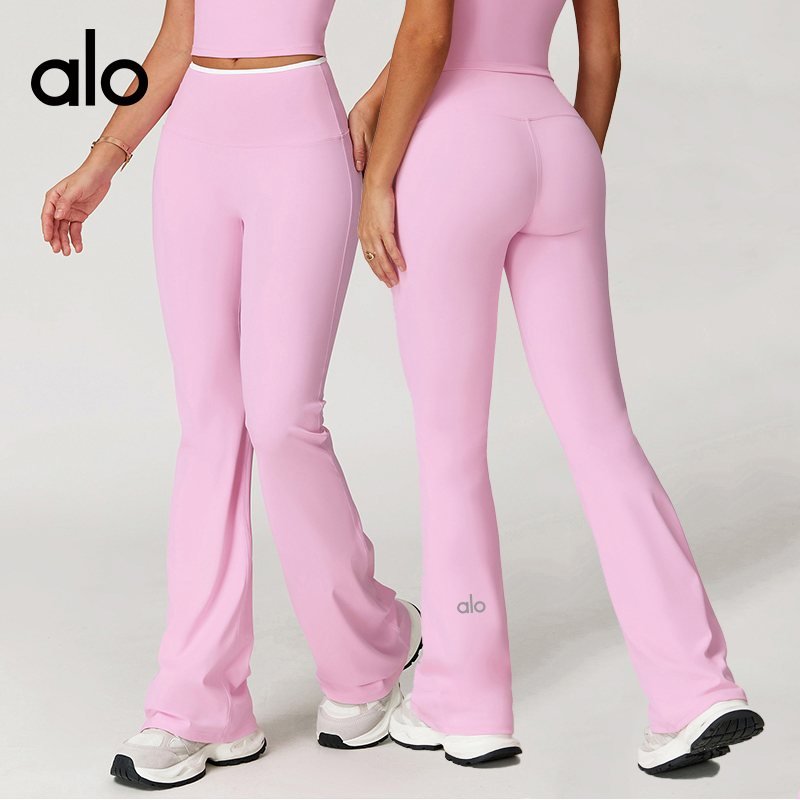 Alo leggings training pink yoga