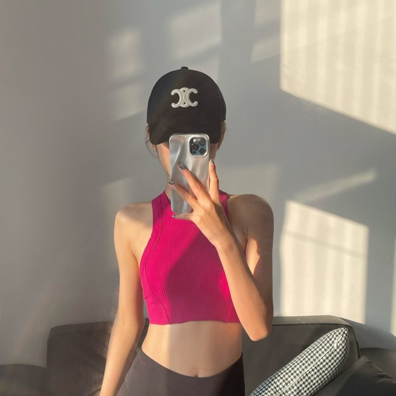 Soft Pink Lululemon Yoga Tank: Breathable Fit for Studio & Street