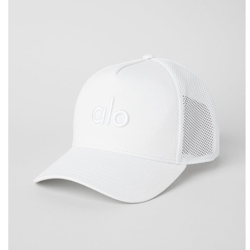 Alo accessories aloyoga baseball cap for men and women outdoor sun protection peaked cap Korean style casual versatile trendy mesh sports