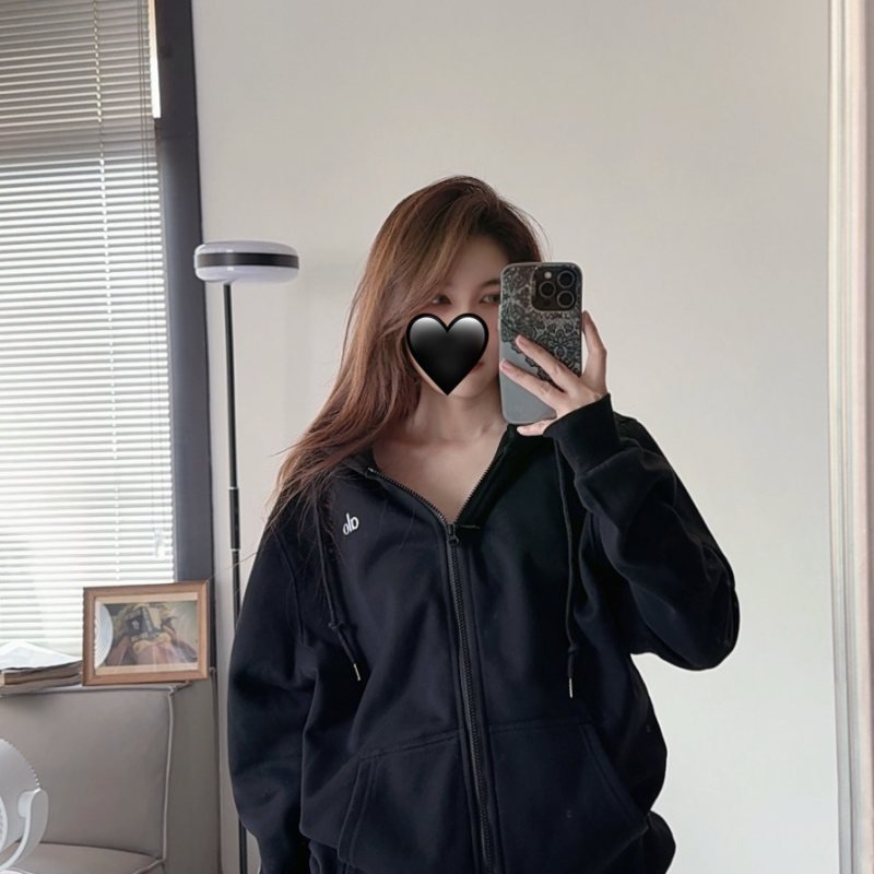 Alo Accolade jacket lounge black yoga