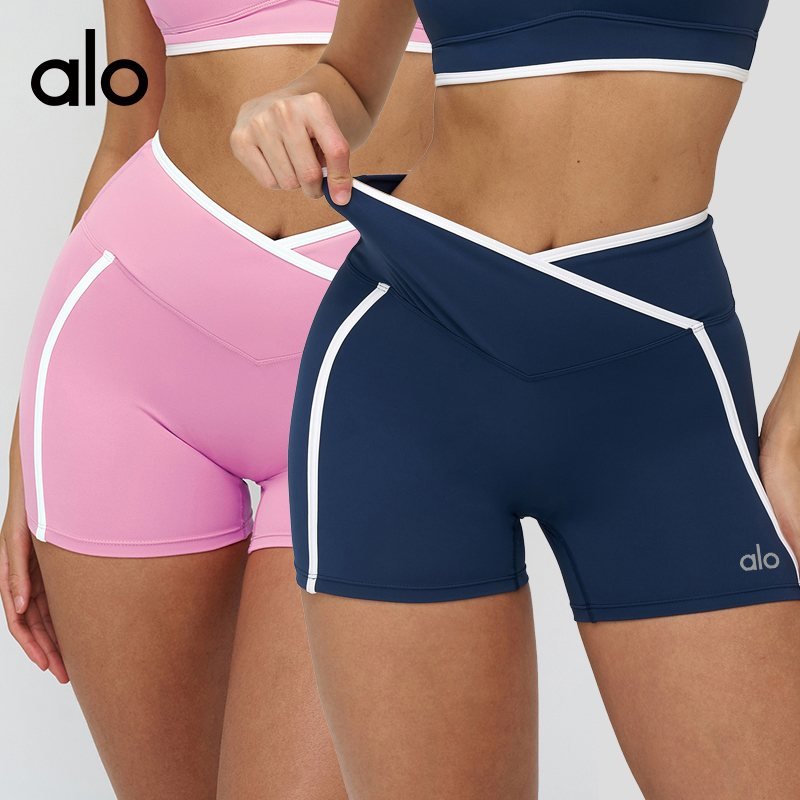 Moisture-Wicking Alo Shorts for Yoga & Street Style