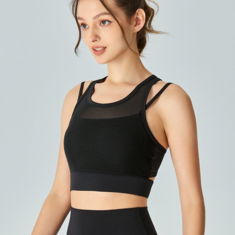 Lululemon sports bra training black yoga