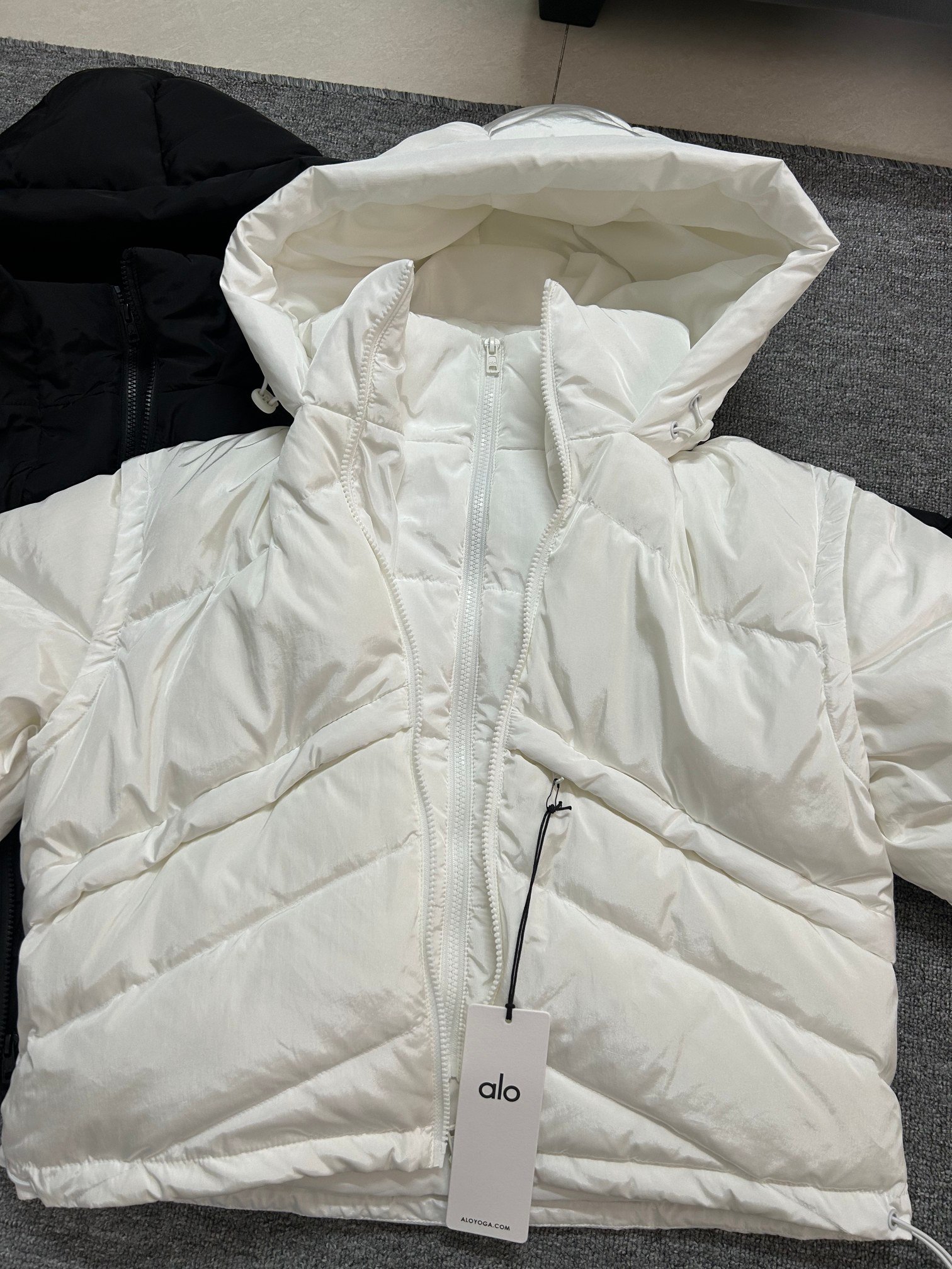 Alo jacket everyday white yoga