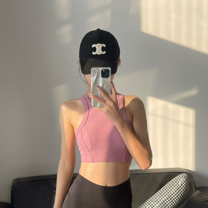 Soft Pink Lululemon Yoga Tank: Sweat-Wicking Fit for Sunrise Practice