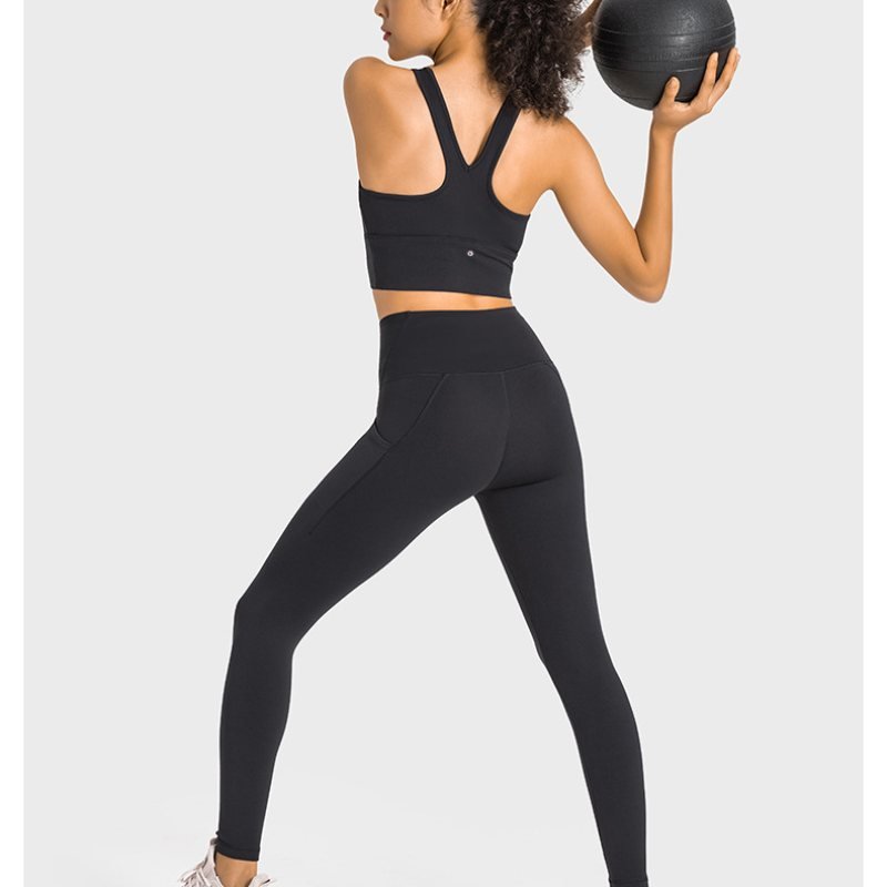 Lululemon tank training black yoga