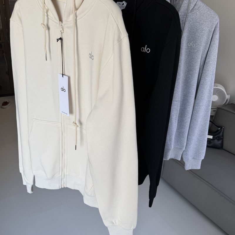 Alo Accolade jacket lounge ivory yoga