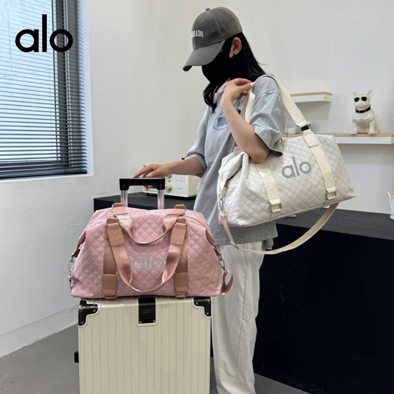 Alo accessories aloyoga portable fitness yoga bag dry and wet separation waterproof large capacity luggage travel