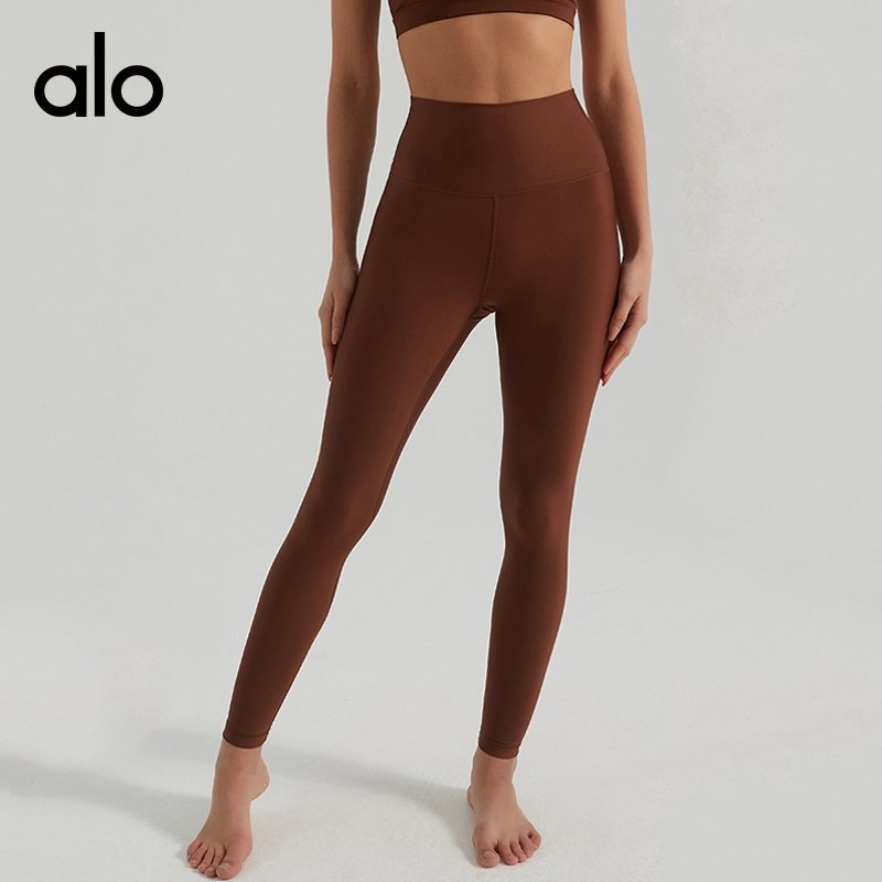 Alo Airlift leggings yoga brown