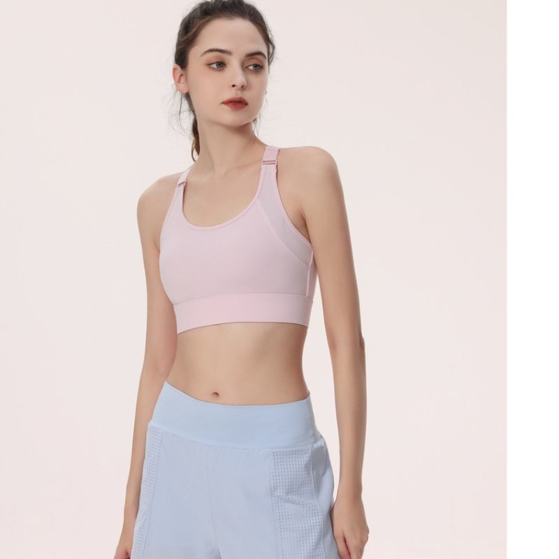 Lululemon sports bra training light pink yoga