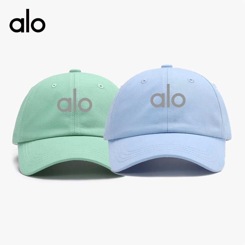 Alo accessories aloyoga spring and summer outdoor unisex soft-top fashionable and breathable baseball cap for men and women
