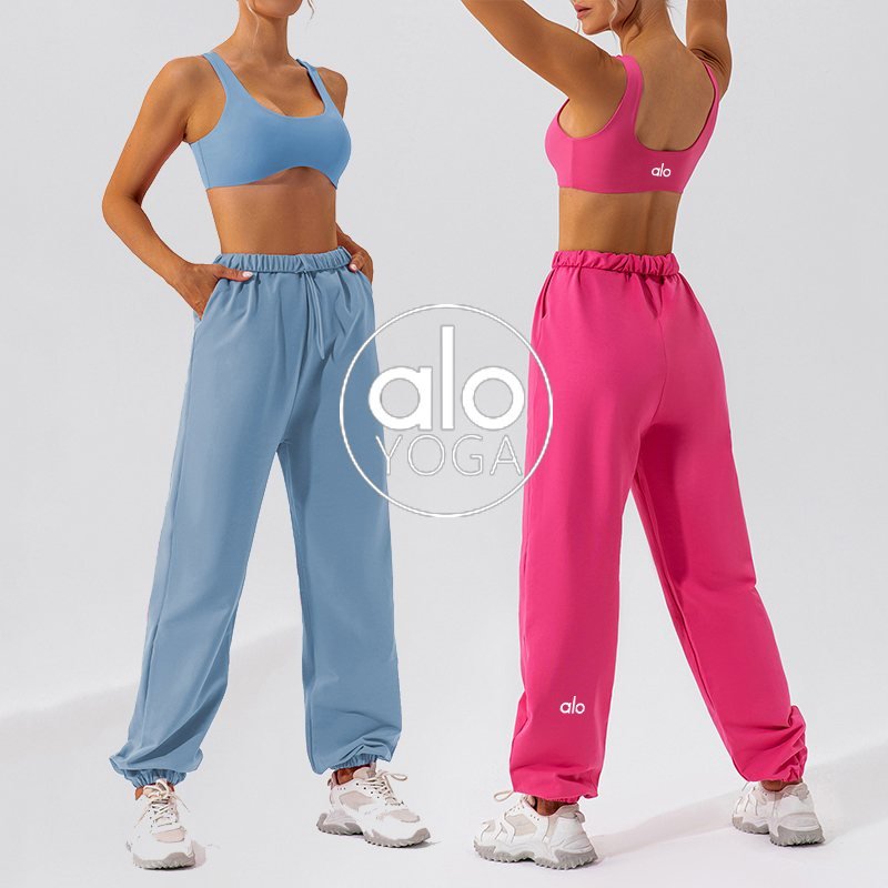 Alo Pink Sports Bra: Breathable Support for Yoga & Street Style