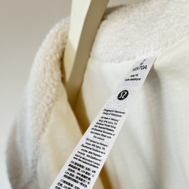 Lululemon Textured Fleece jacket