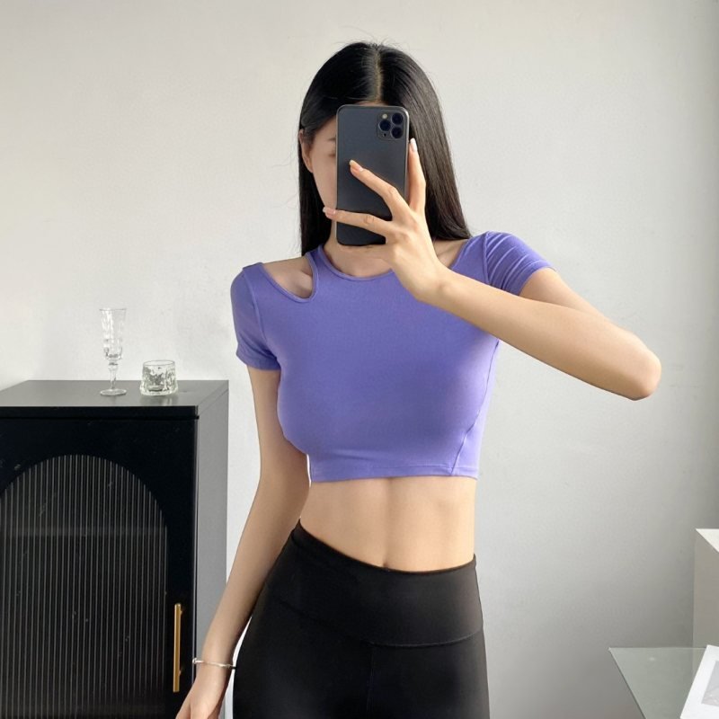 Lululemon t-shirt everyday purple yoga