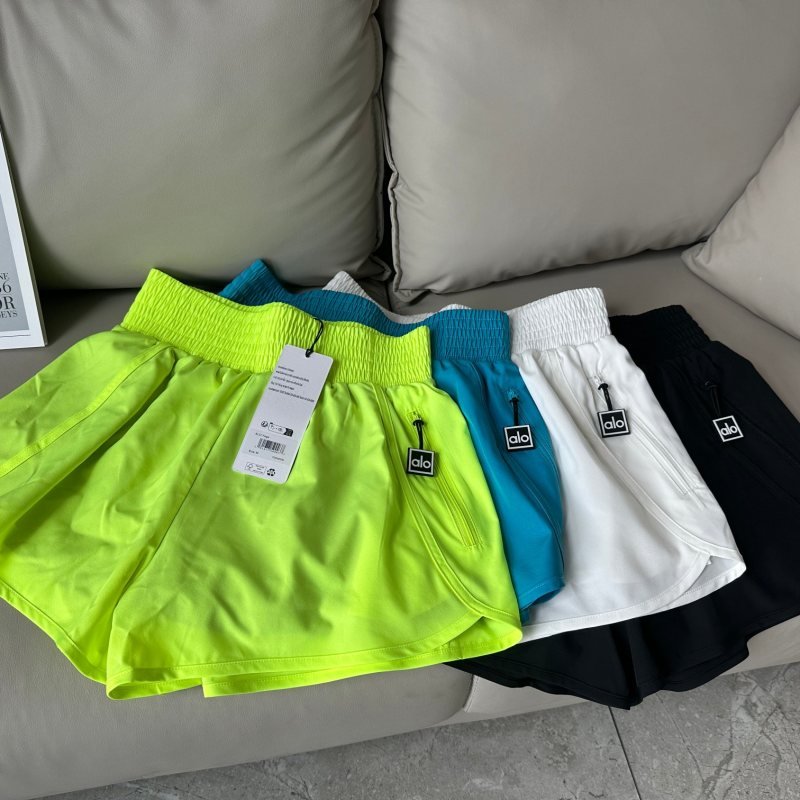 Neon Yellow Alo Yoga Shorts: High-Energy Fit for Bold Practice