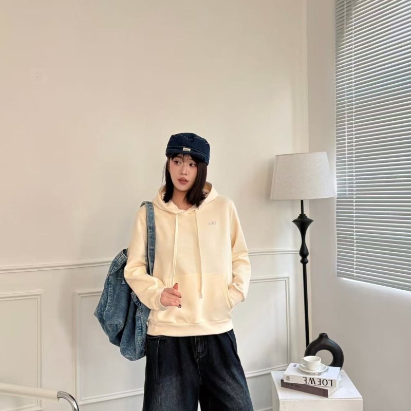 Alo hoodie lounge cream yoga