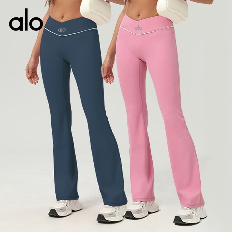 Alo Pink Yoga Leggings: Vibrant Studio-to-Street Fit