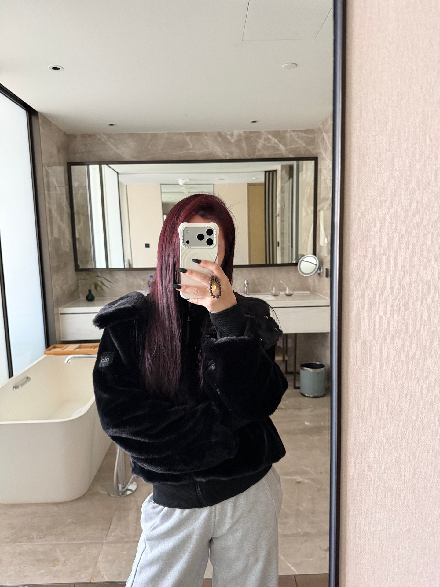 Alo Jacket Black yoga