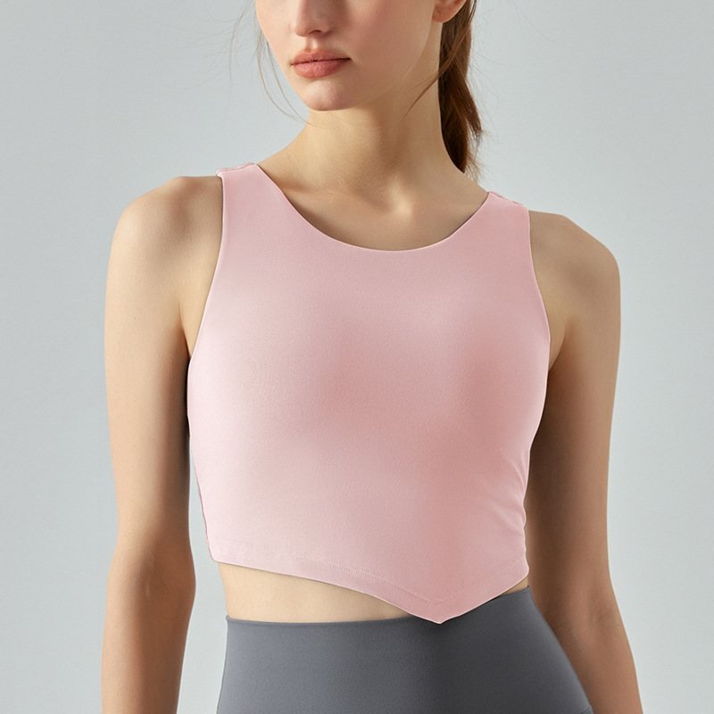 Soft Blush Lululemon Yoga Tank: Studio-to-Street Comfort