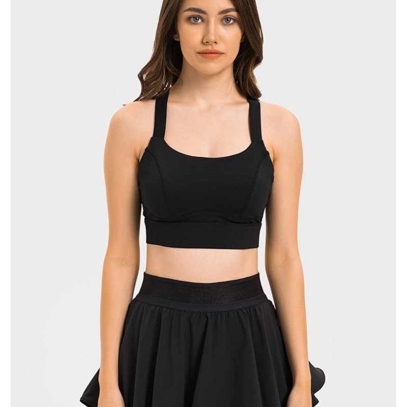Lululemon sports bra training black yoga