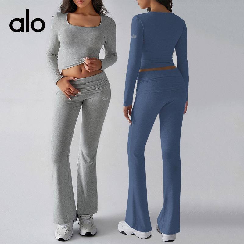 Alo long sleeve everyday pink yoga