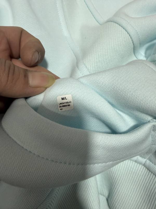 Lululemon jacket lounge light blue yoga