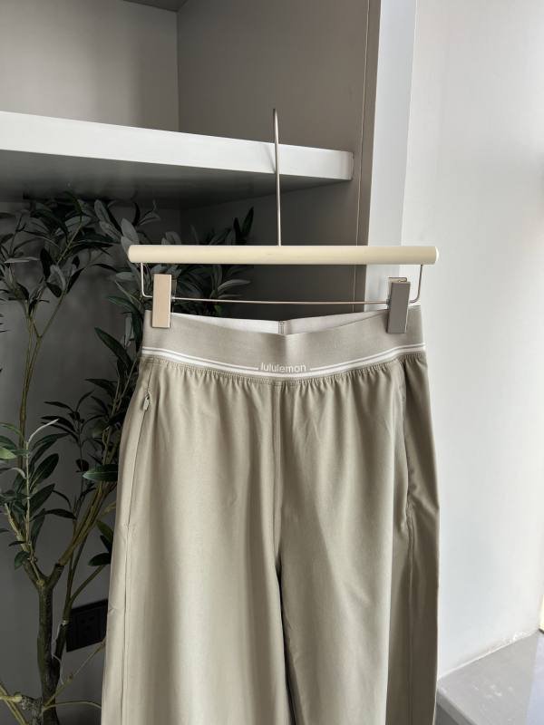 Lulu Leggings Quente marrom cinza tiro real