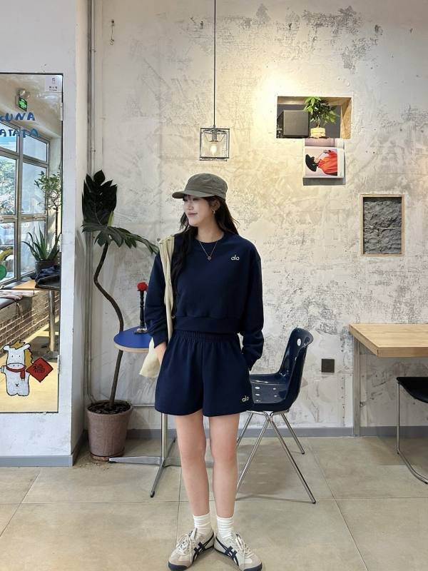 Short lounge Alo bleu marine