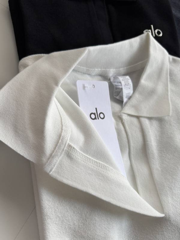 Alo t-shirt lounge white yoga