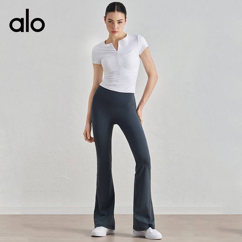 Alo Leggings aloyoga micro-boost yoga pants one size fits all slimming high waist hip lifting dance pilates fitness