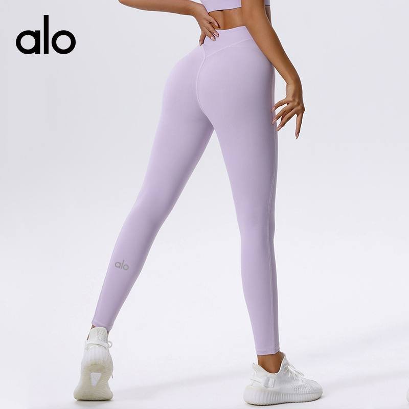 Alo leggings studio lavender yoga