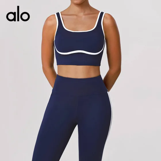 Alo tank studio navy
