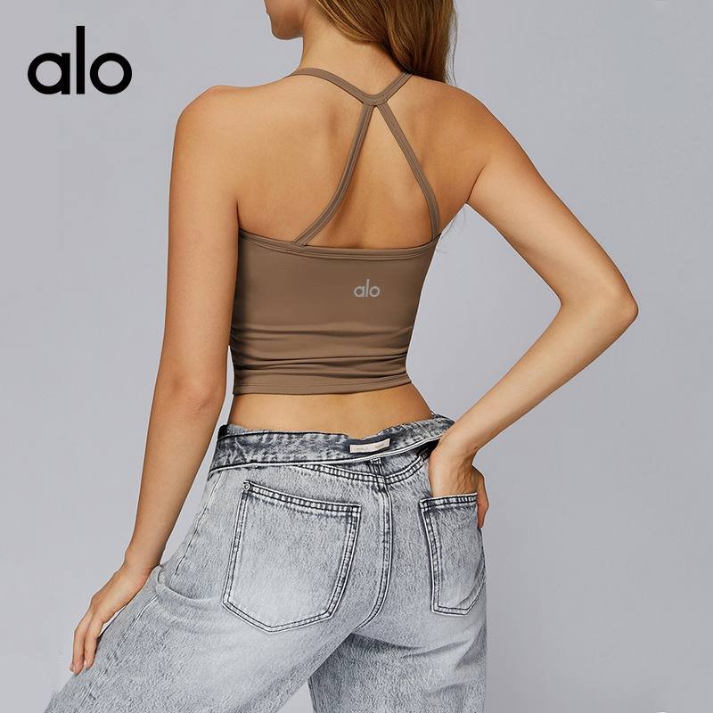 Alo tank everyday yellow yoga