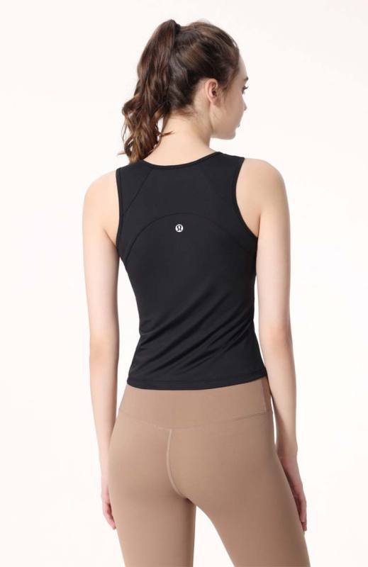 Lululemon tanque yoga negro