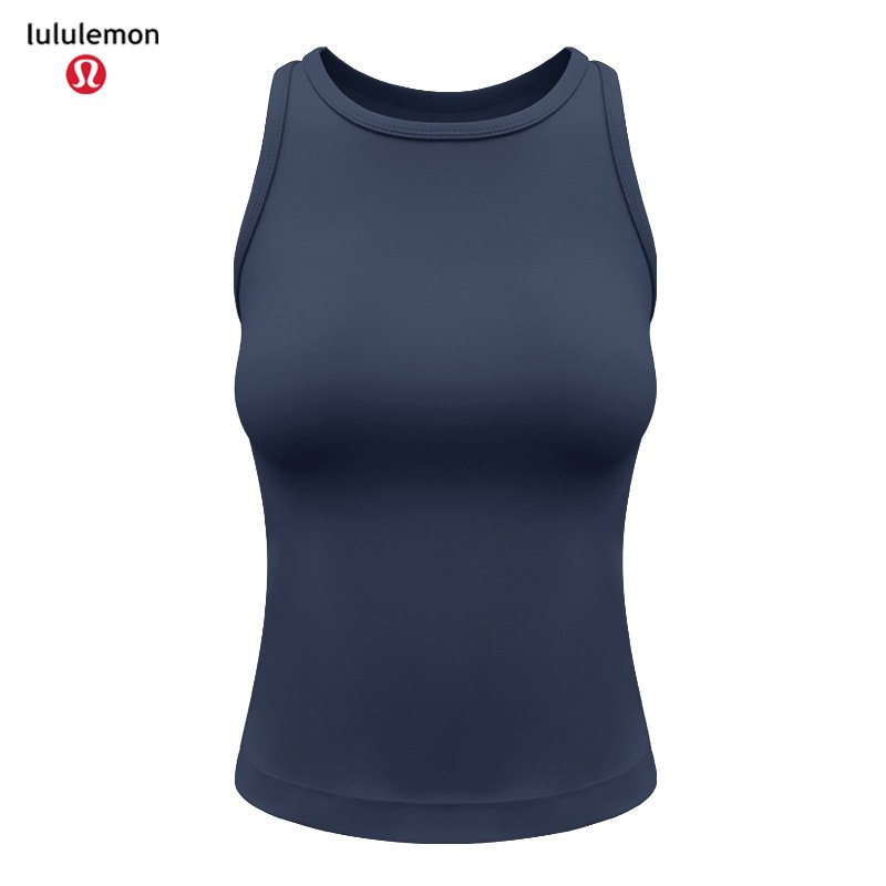 Lululemon tank yoga light green and brown