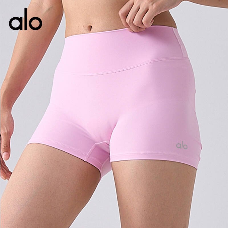 Alo shorts yoga brown and navy