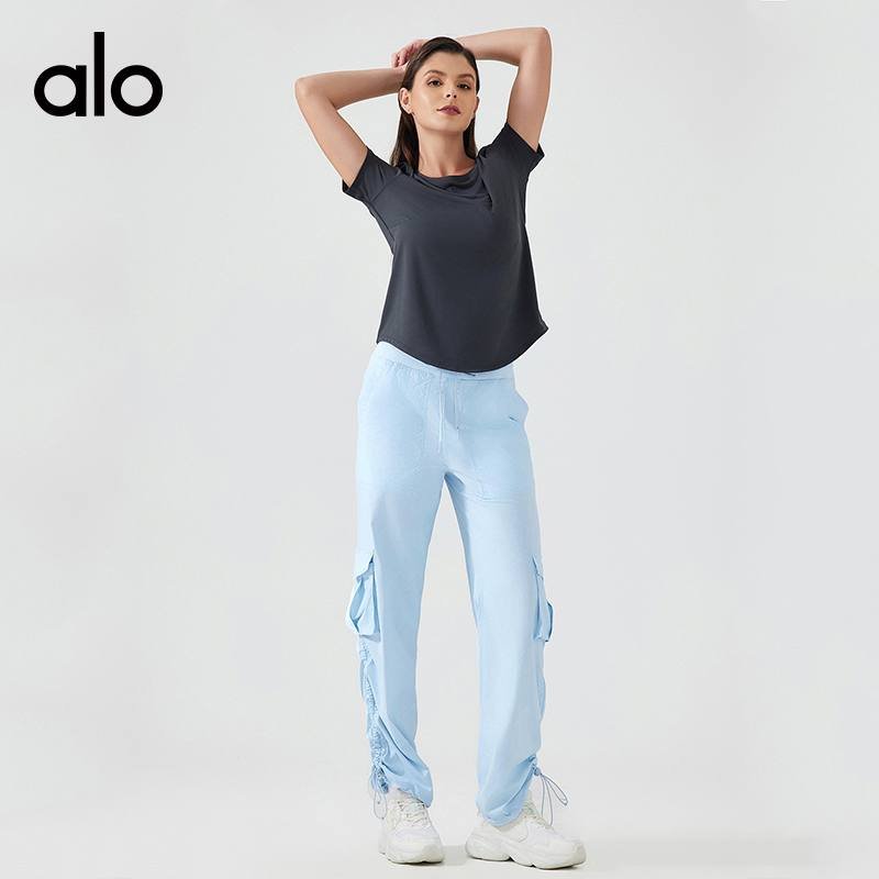 Alo men s bottoms everyday black sage green lavender yoga