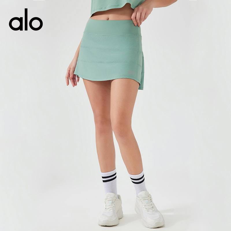 Alo skirt studio green