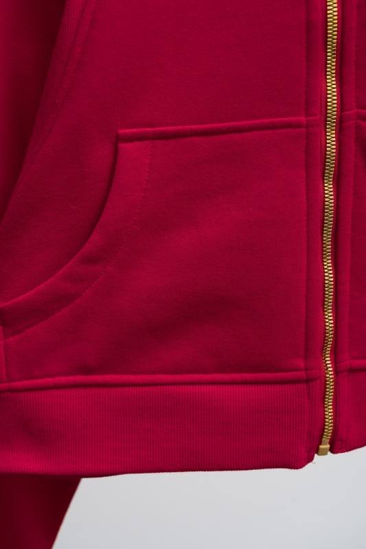 Lululemon Scuba jacket lounge red yoga