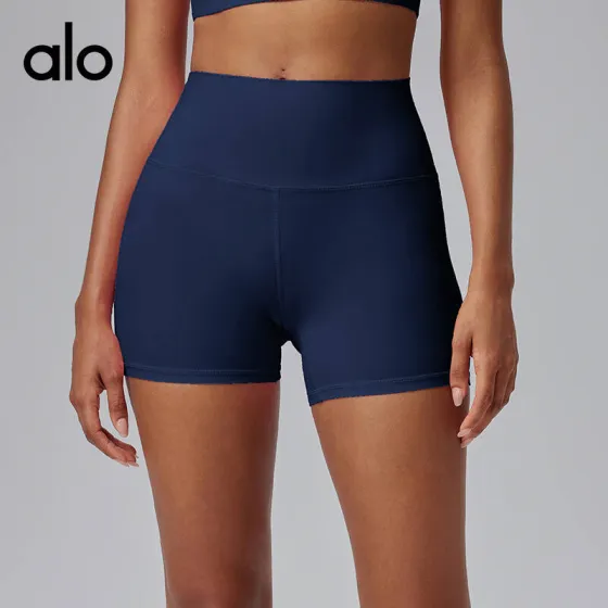 Alo shorts training pink green navy