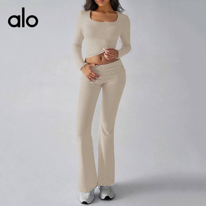 Alo long sleeve everyday pink yoga