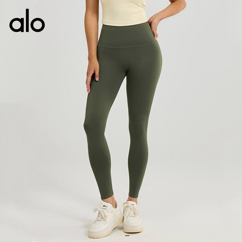Alo Airlift leggings training pink gray tan yoga