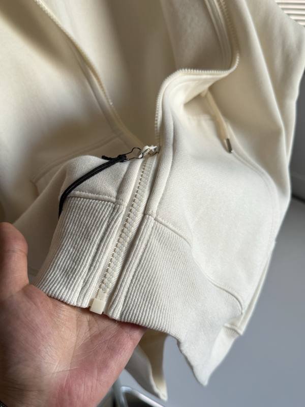 Alo jacket lounge ivory yoga