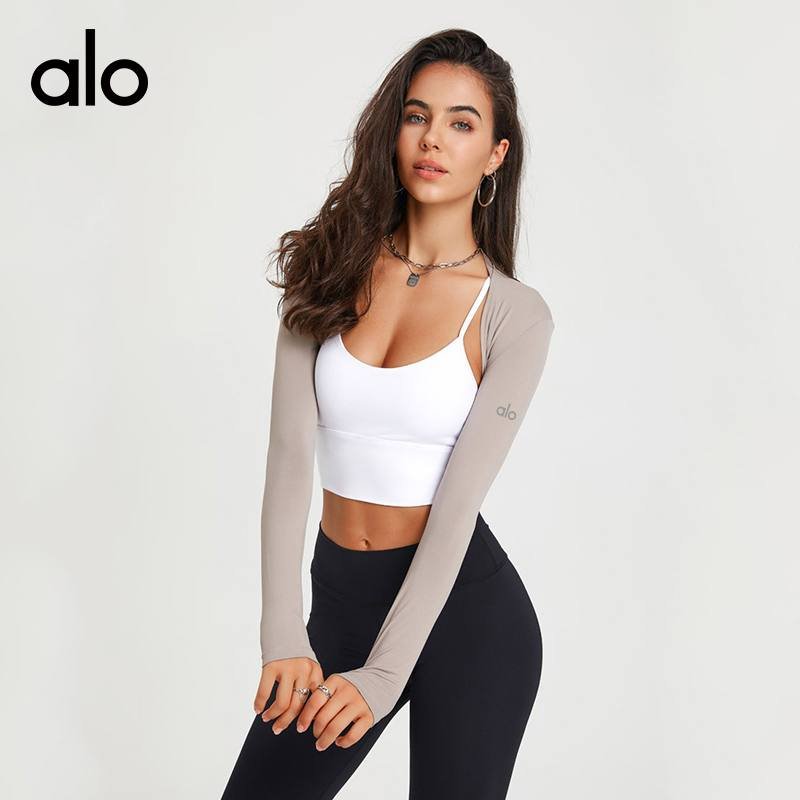 Alo long sleeve yoga lavender